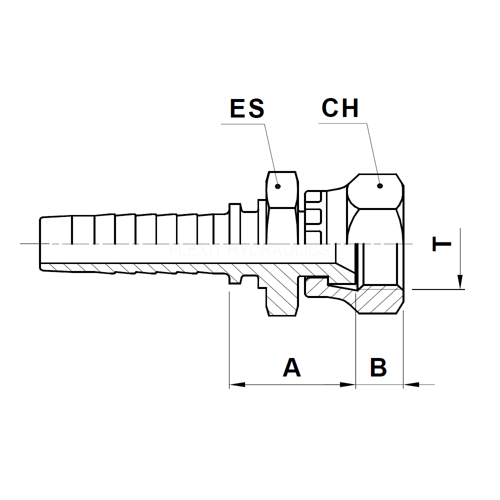 slangkoppling JIC