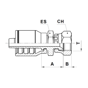 fk11k JIS slangkoppling Komatsu JIS B 0202 JIS B 0207