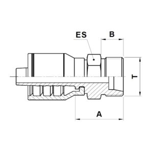 ML10K slangkoppling SKL hydraulslang