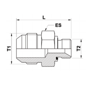 Adapter JIC-BSP 60° ED