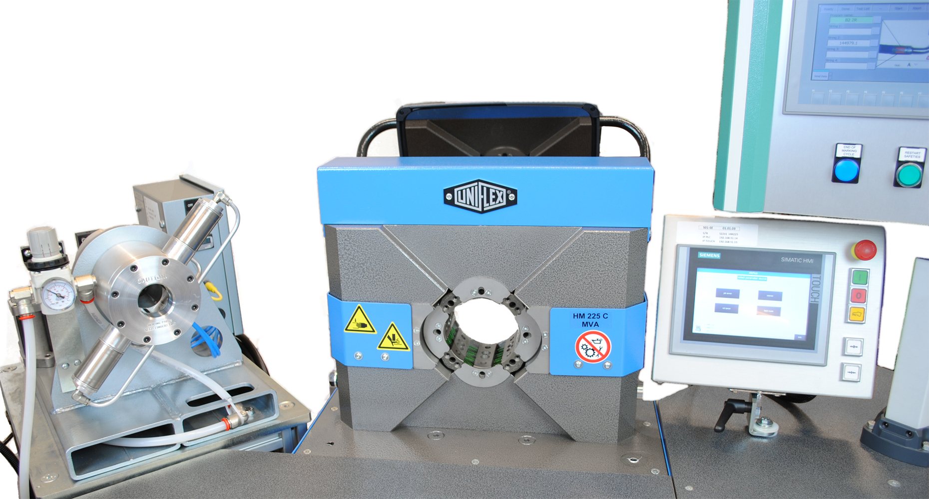 slangmontering produktion cell flexit hydraulics Intertraco