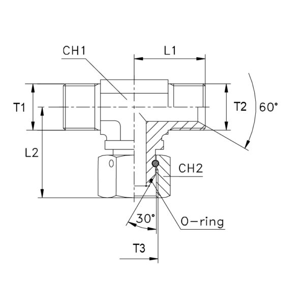 6211108 T-adapter