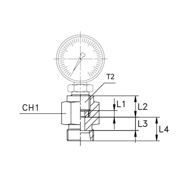Manometeradapter MAV