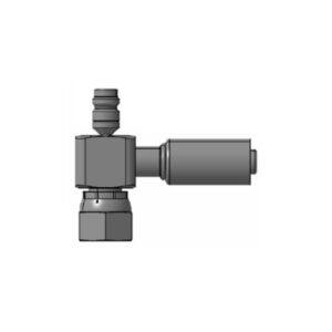 Inv O-ring Hex Block 90°