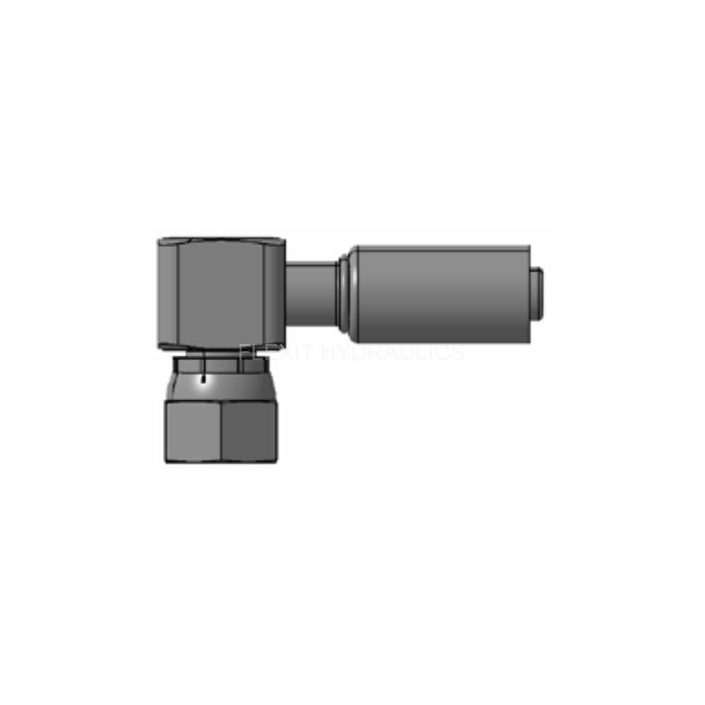 Inv O-ring Hex Block 90° - AC-koppling