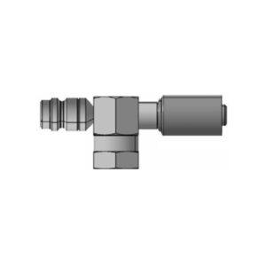 Inv O-ring Hex Block 90°