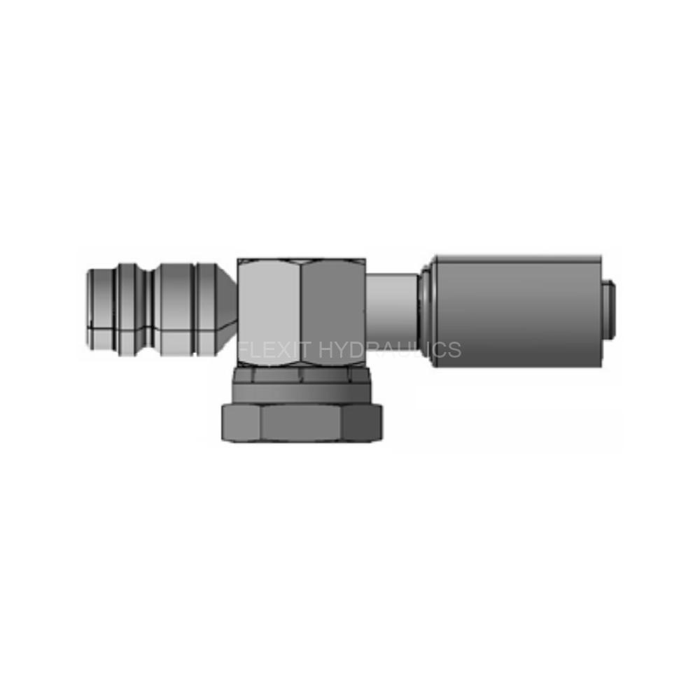 Tube-O Hex Block 90°