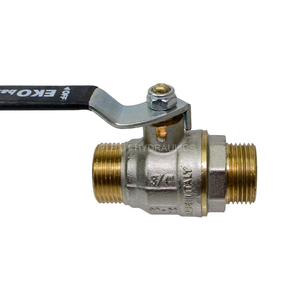 kulventil R25 vatten industri kulventil BSP utv intertraco Flexit